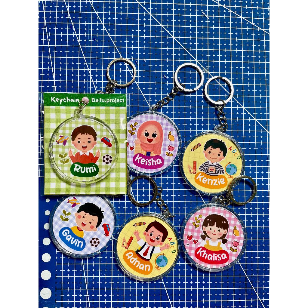 GANTUNGAN KUNCI KARAKTER LUCU | CUSTOM GANTUNGAN KUNCI | GANTUNGAN KUNCI AKRILIK | GANCI AKRILIK