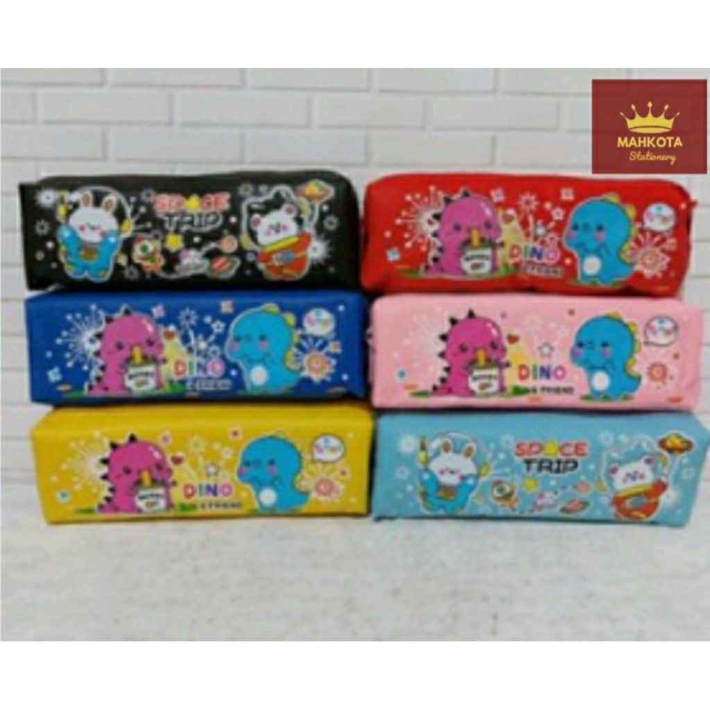 

Kotak pensil karakter Lucu/Kotak Pensil Dina and Friend/Kotak Pensil warna Warni