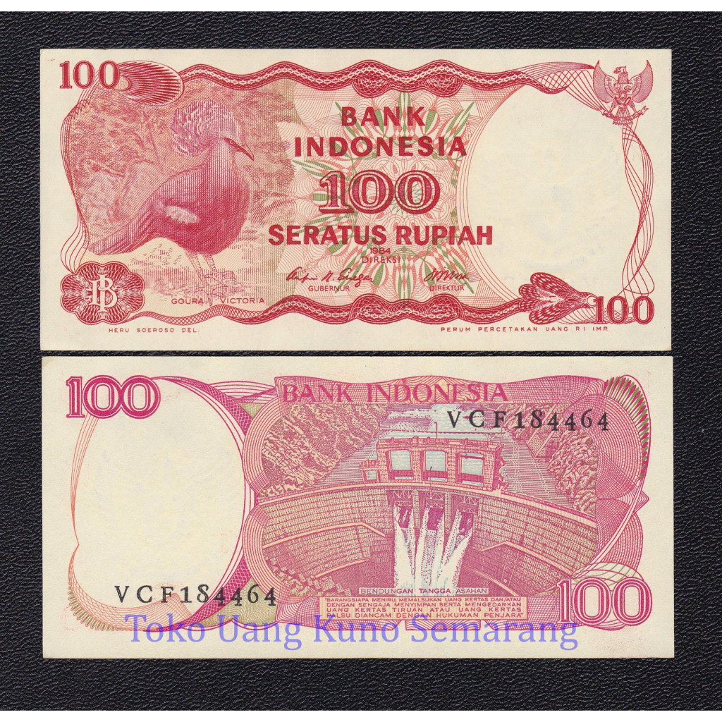 Uang Kuno 100 Rupiah 1984