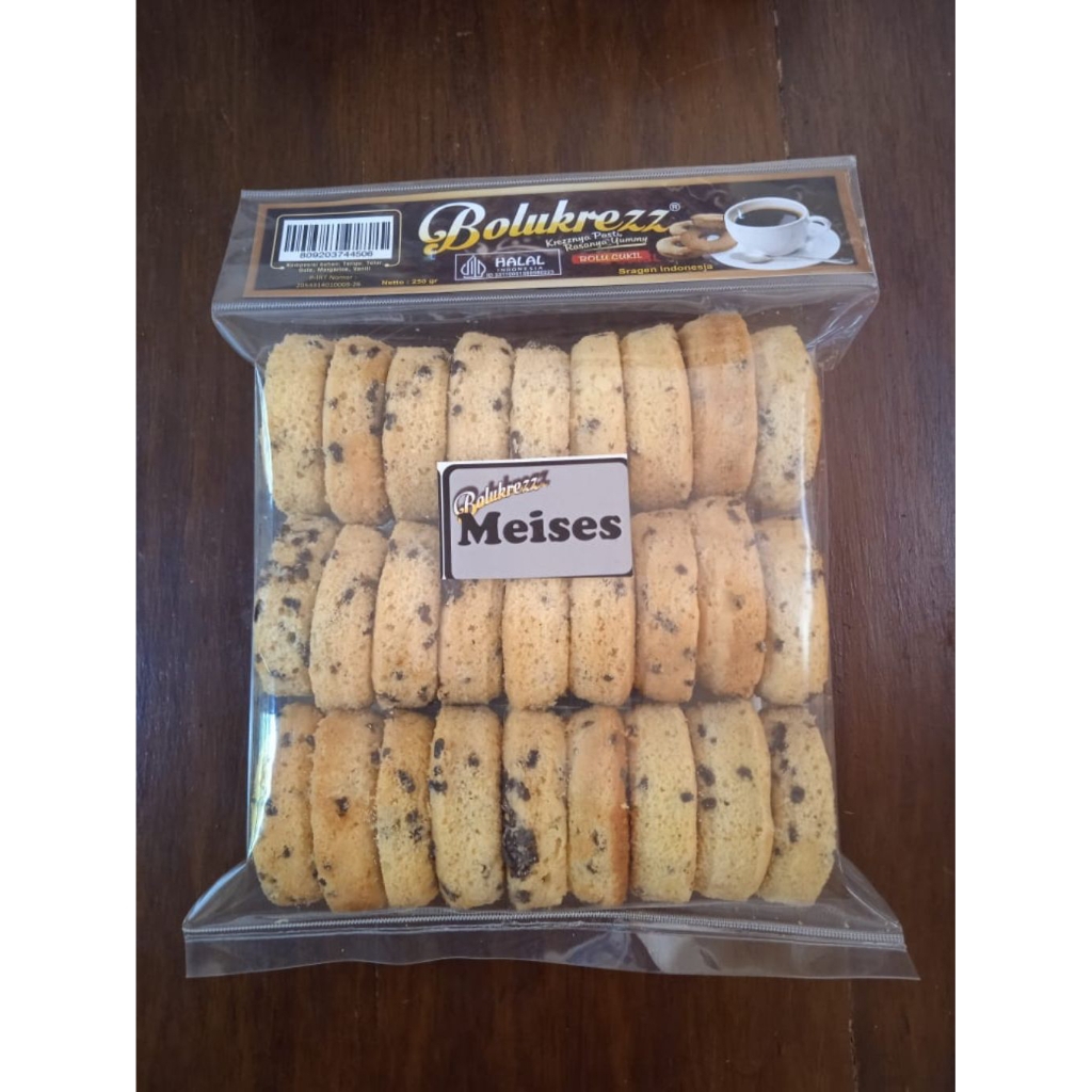 

Bolukrezz 240 Gr Isi 24 butir Bolu Kering