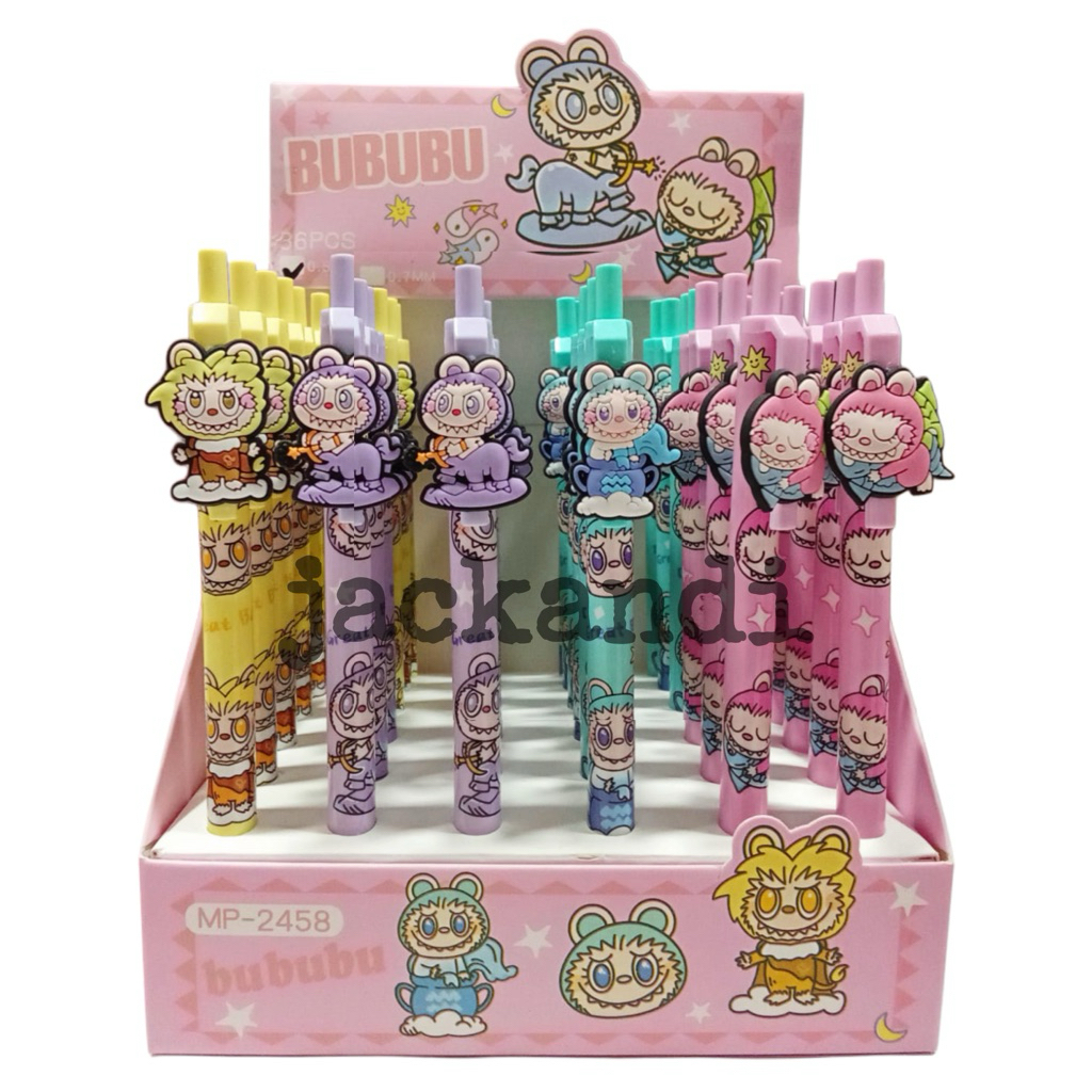 

Pensil Mekanik Labubu Pensil Cetek Murah Anak Lucu Kartun