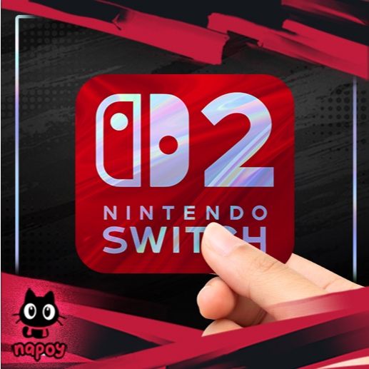 

Stiker Hologram Game Nintendo Switch 2