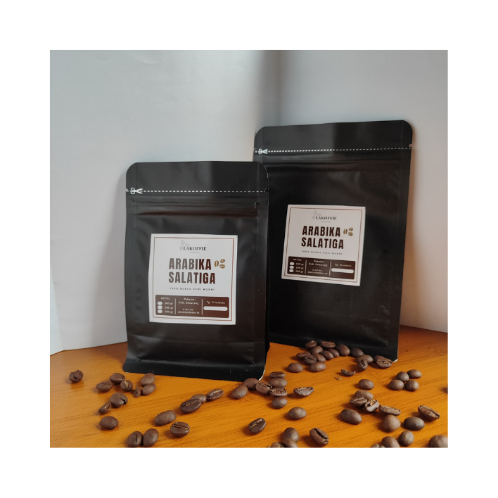 

Kopi Arabika Salatiga LAKOFFIE Bubuk Murni 100% - 200g