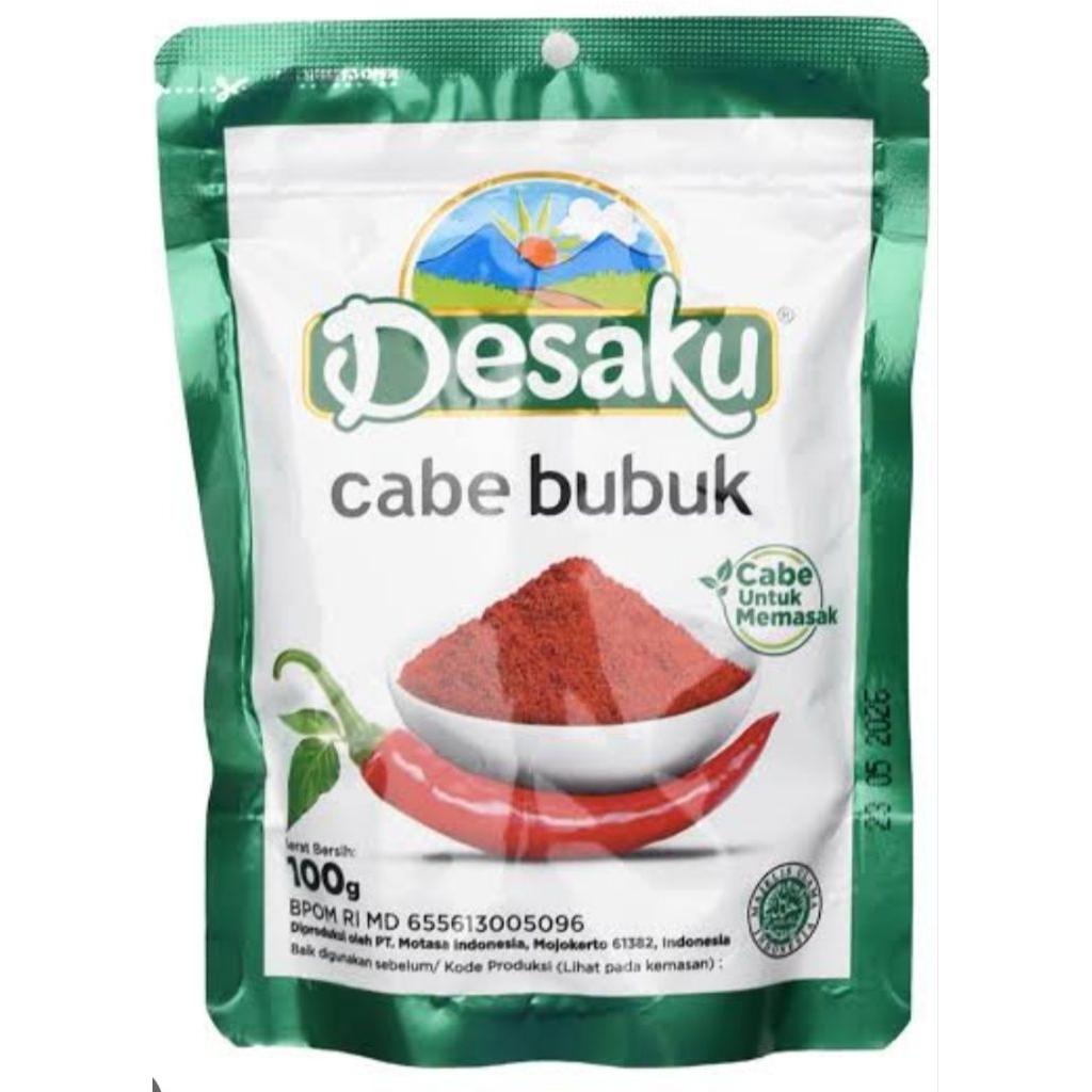 

Desaku Cabe Merah Bubuk 100g