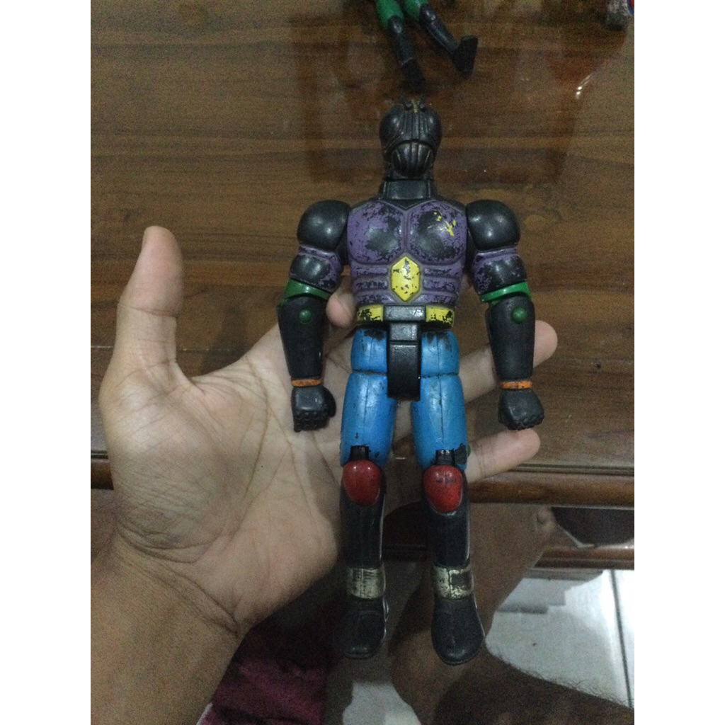 kamen rider black rx satria baja hitam figure kw no brand ga ada merek kondisi sesuai foto