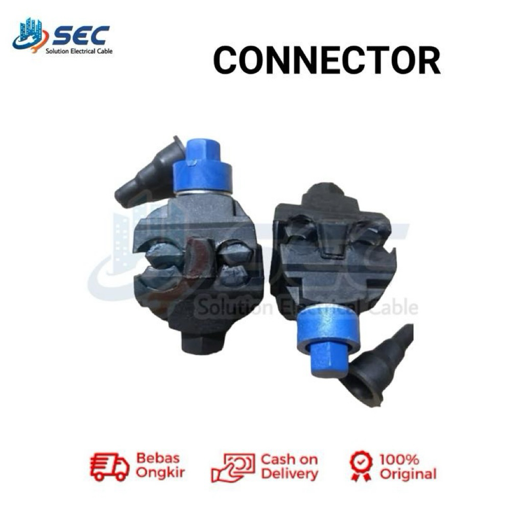SEC Konektor Connector Kabel Twist Kabel SR Standar PLN untuk Pemasangan Kabel Tiang & Sambungan Lis
