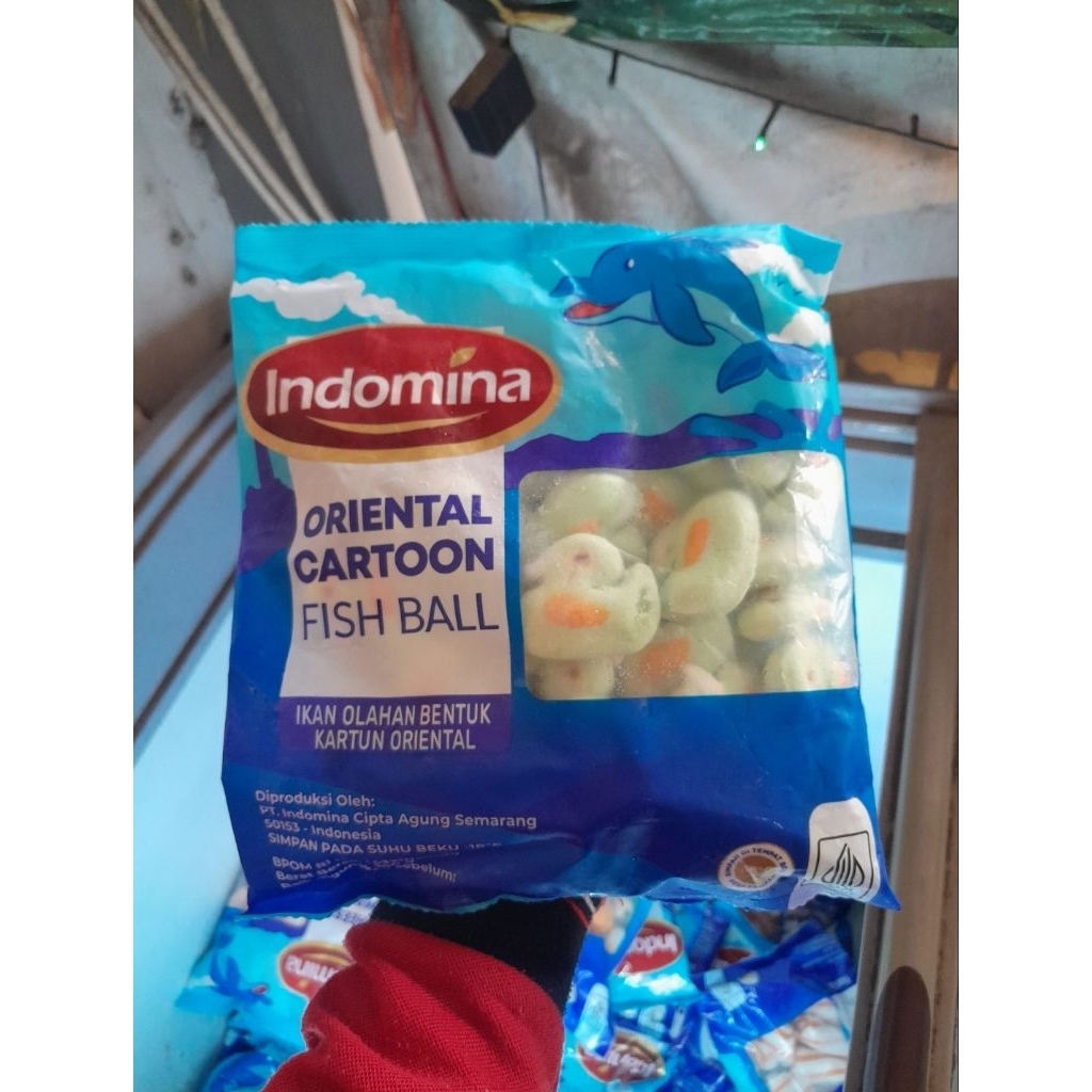 

Indomina oriental cartoon fish ball 500gr