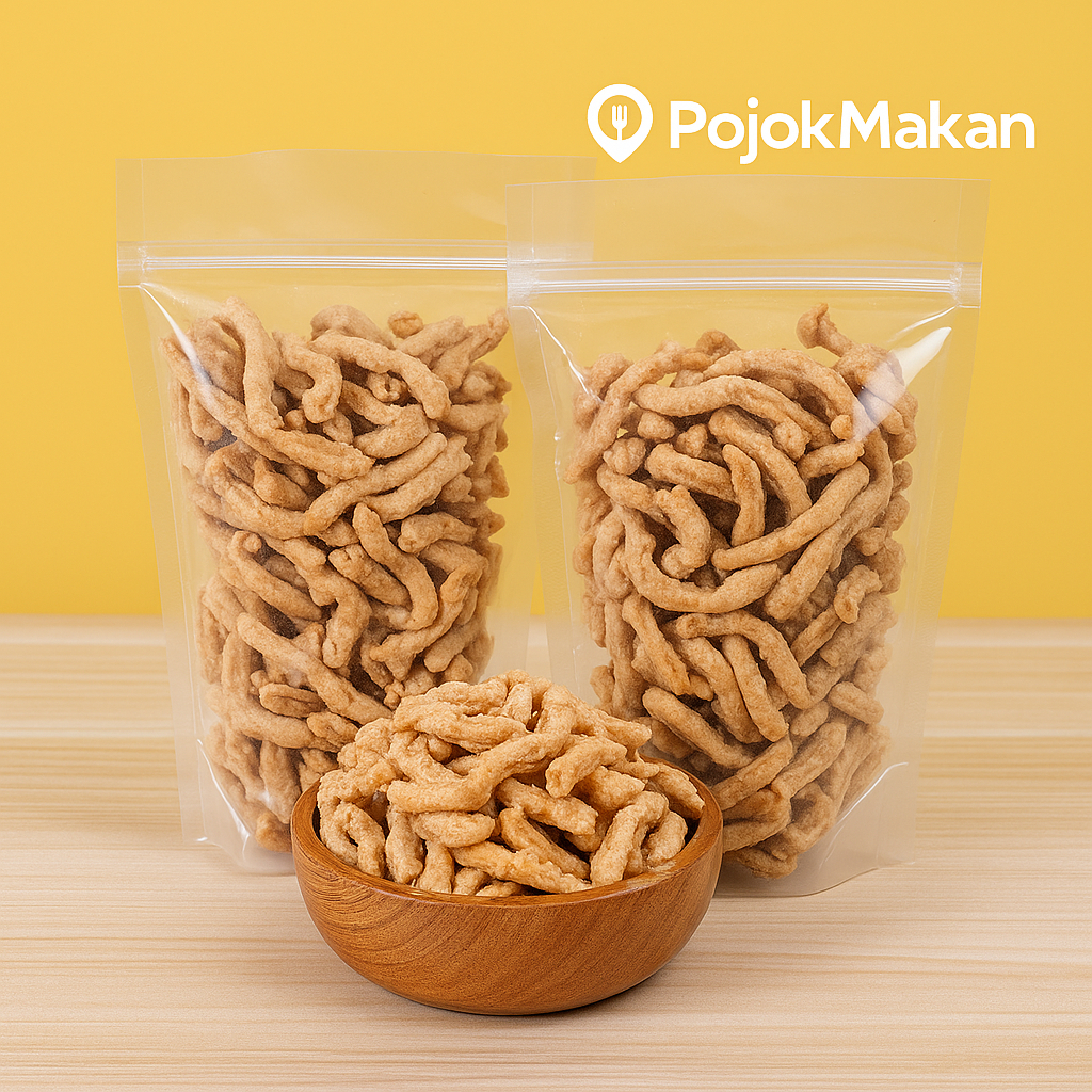 

BEST SELLER Keripik Usus Ayam Original Enak Gurih Renyahk kemasan 500gram | PojokMakan
