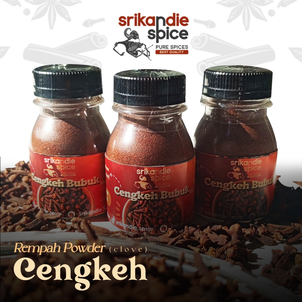 

Cengkeh Asli Serbuk Rempah Herbal 30 Gram Clove Powder Organic Premium Bubuk Bumbu Dapur Kualitas Terbaik Srikandie Spice