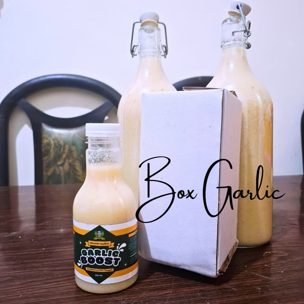 

Kardus tambahan khusus Garlic Boost