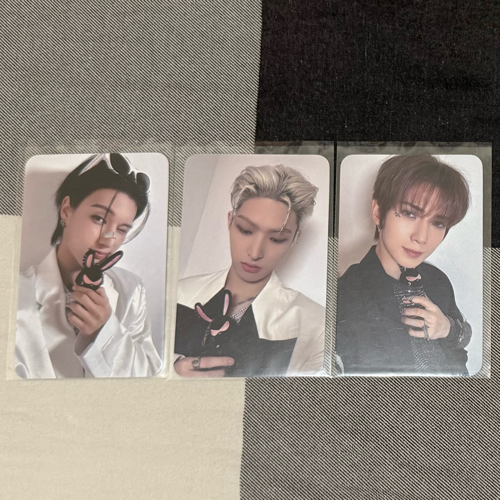[READY] ATEEZ Golden Hour Part 2 Ice On My Teeth Soundwave Pop-Up Lucky Draw Photocard - Mingi Wooyo