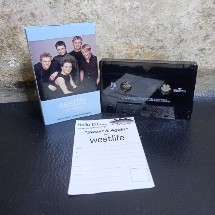 kaset pita Westlife VG original