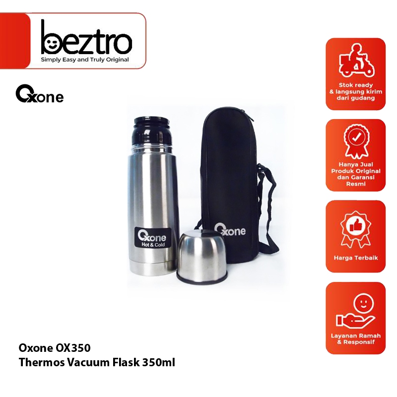 Oxone Thermos OX350 Vacuum Flask 350 ml Termos Air Panas dan Dingin Tumber OX350