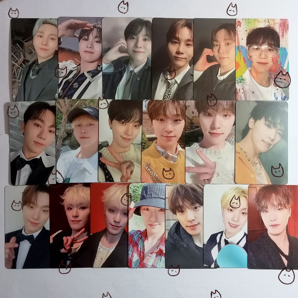 PC PHOTOCARDS SEVENTEEN SEUNGKWAN DINO ATTACA BEATROAD FTS OP5 CARVER WVS FML CARVER WVS SHOP LD M2U