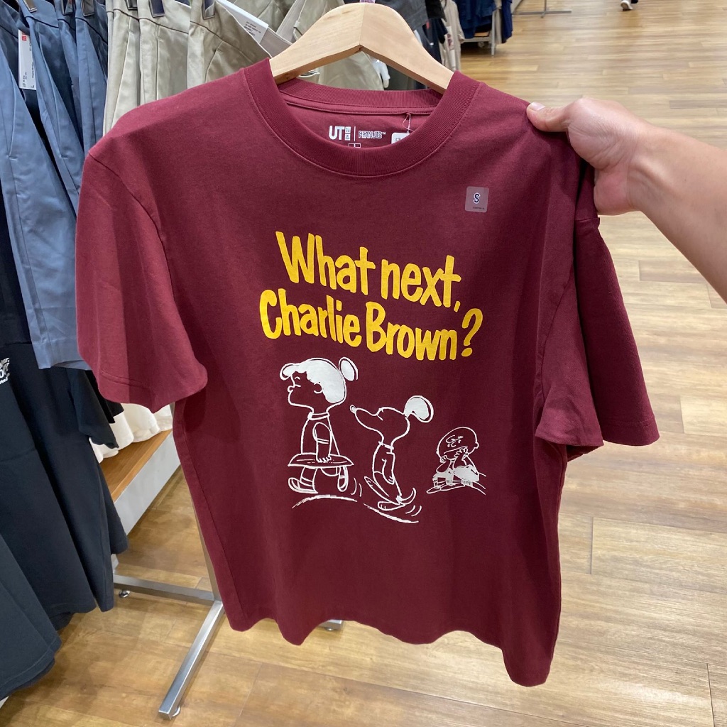 Jastip. Tshirt Uniqlo X Peanuts (MAN)