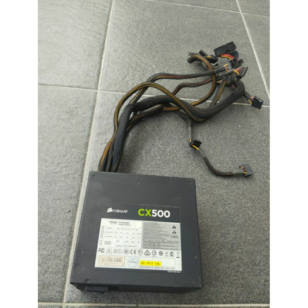 psu power supply corsair cx 500 watt