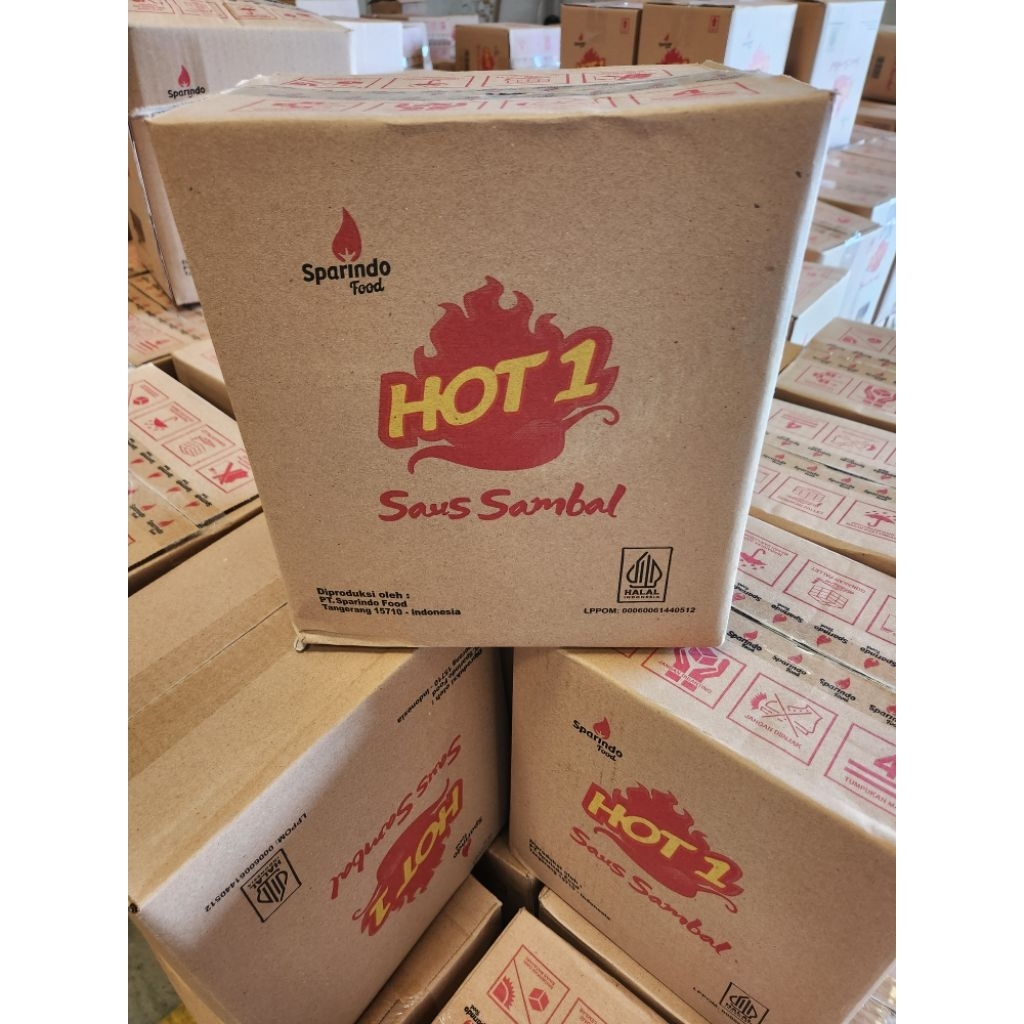 

HOT1 Saus Sambal 1 DUS 1 kg x 10 pcs