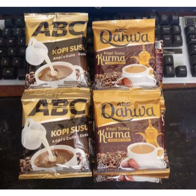 

ABC Kopi Susu Renceng (10 Sachet × 30 g) – Nikmati Sensasi Kopi Susu Praktis