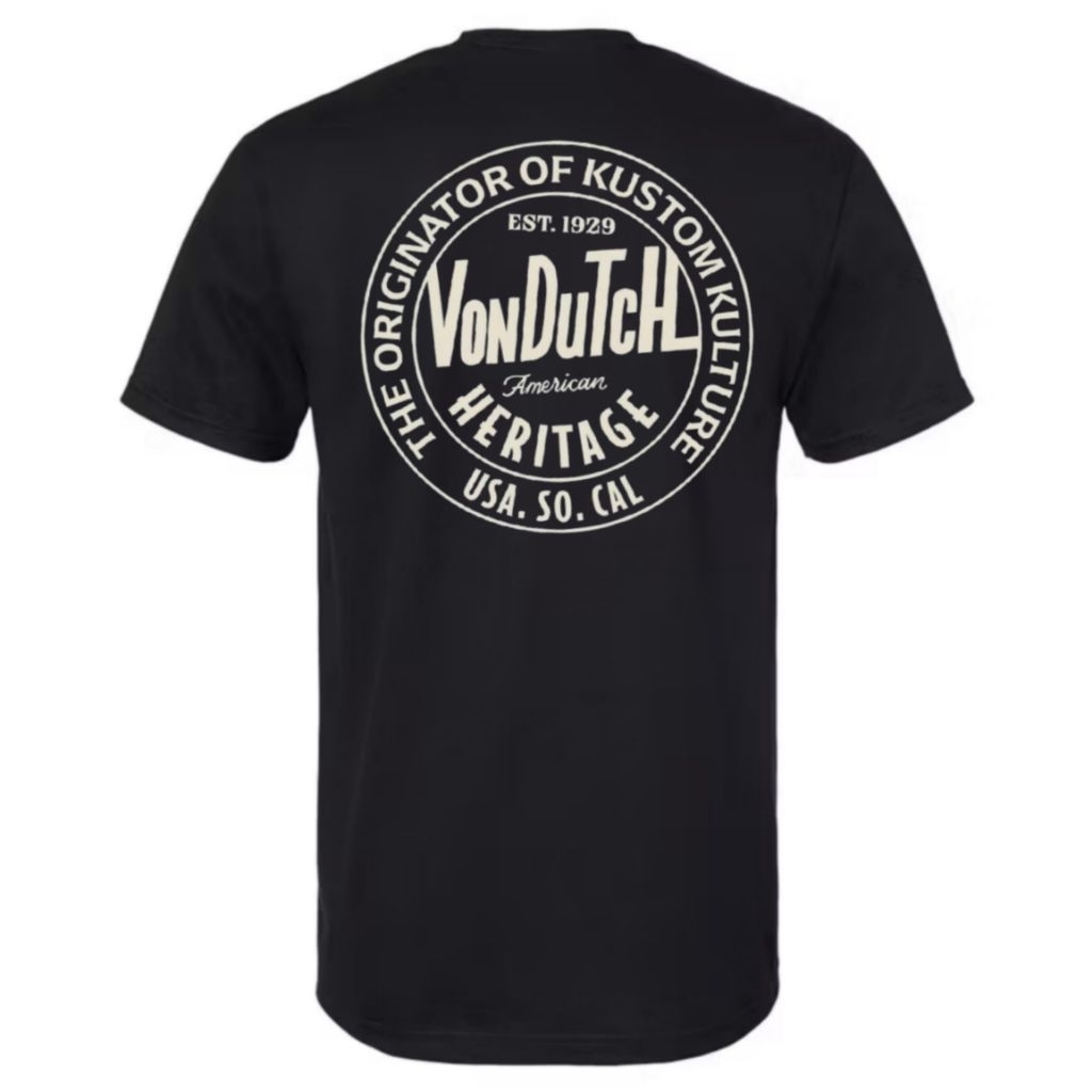 TAMASSAKA - [A0-08] Baju Von Dutch USA , Kaos Von Dutch Pria/Wanita Unisex