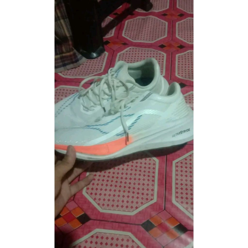 SEPATU RUNNING HEIDEN HERITAGE - ULTRA STRYDE - ELECTRIC  SHOCK - (SECOND) 2X PAKAI SIZE 42