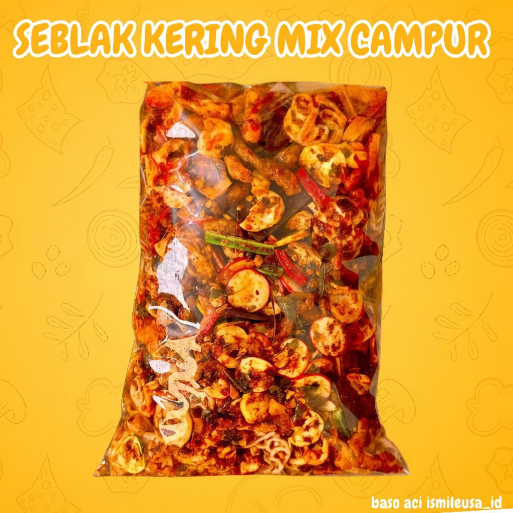 

Seblak kering mix campur