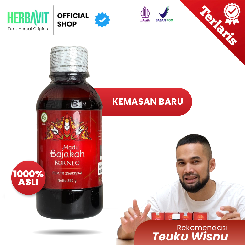

[100% ORIGINAL] MADU BAJAKAH BORNEO BEST SELLER - Bisa COD