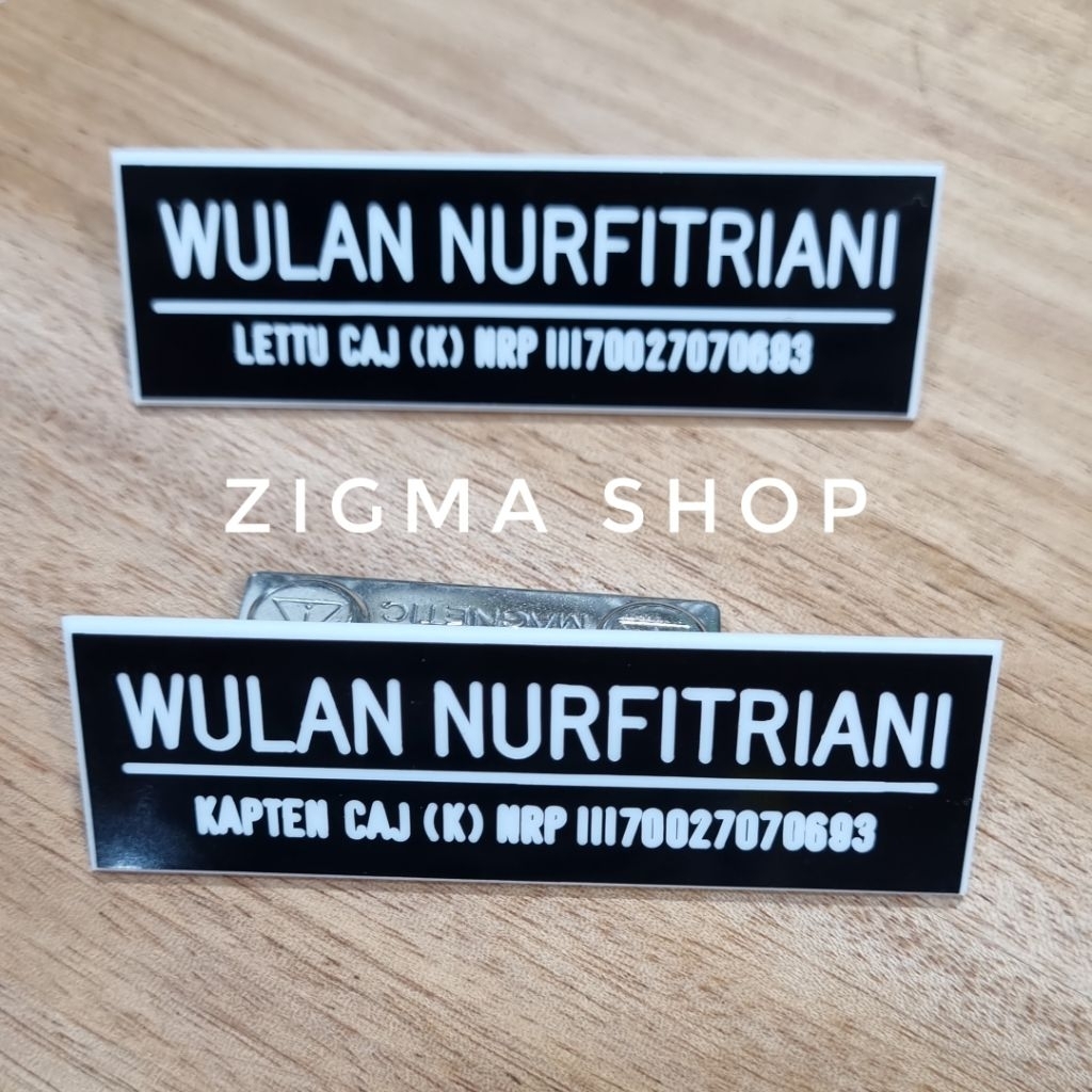 

NAME TAG / PAPAN NAMA BUAT IBU KOWAT HAMIL