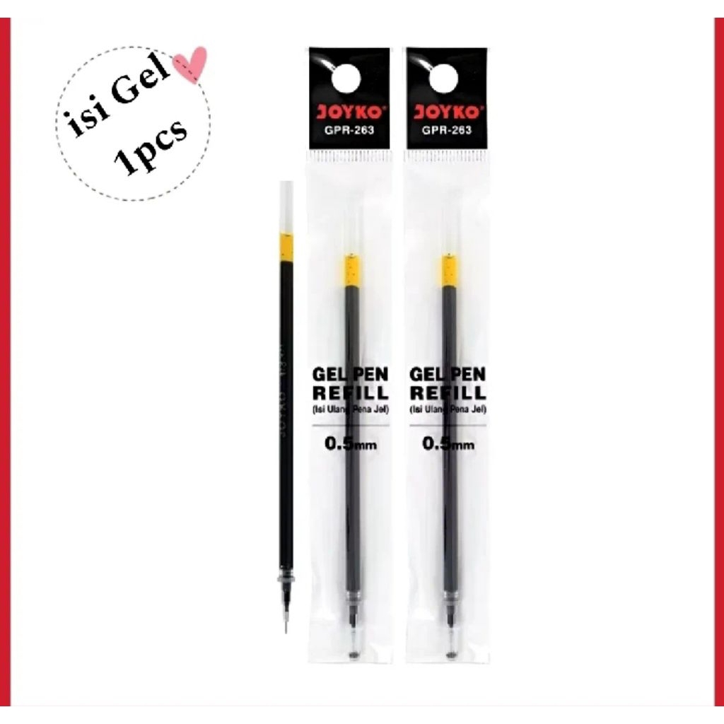

GEL PEN REFILL ( isi ulang pena jel)