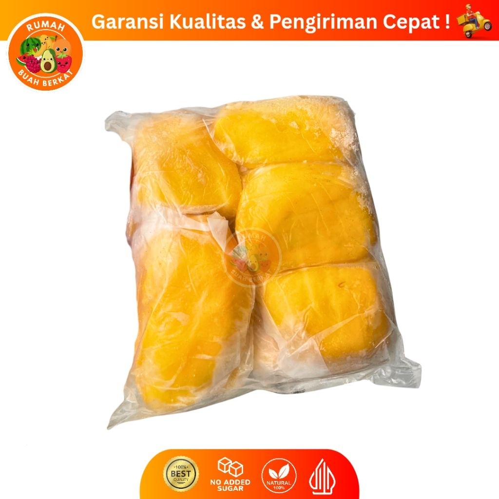 

Buah Mangga Harum Manis Frozen / Buah Mangga Beku Kemasan 1 Kg / Mangga Premium Manis