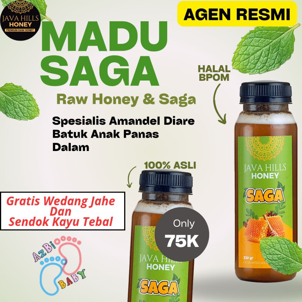 

Madu Saga Javahills Asli Premium 320gr