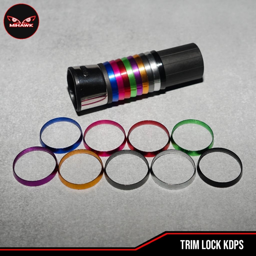 Alumunium Trim Lock / Winding Check Fuji KDPS for Custom Rod
