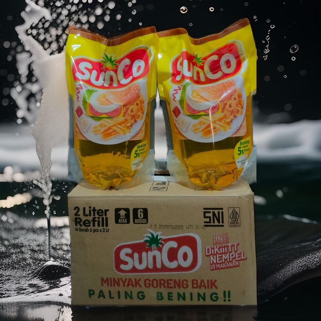 

SIAP KIRIM Minyak Goreng SunCo 2Lx6pouch