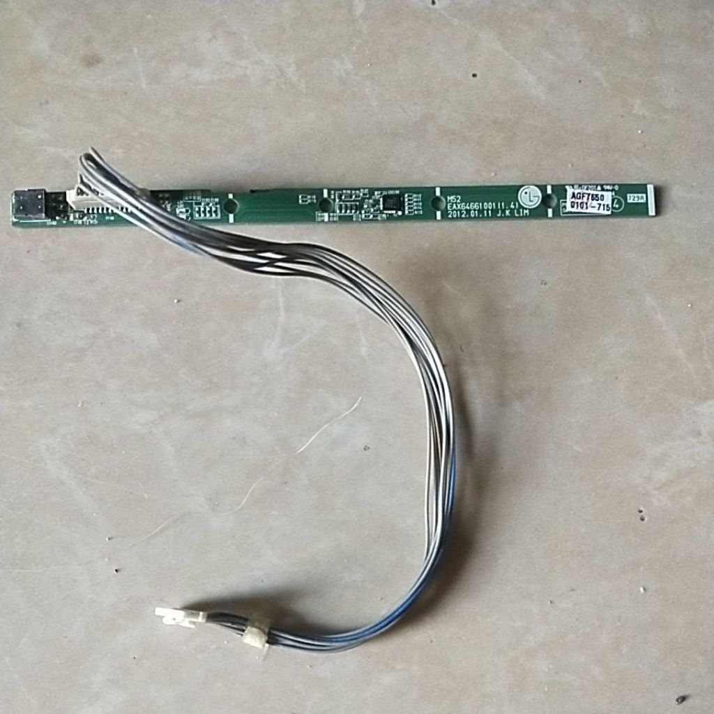 sensor remot IR merk tv led lcd LG normal