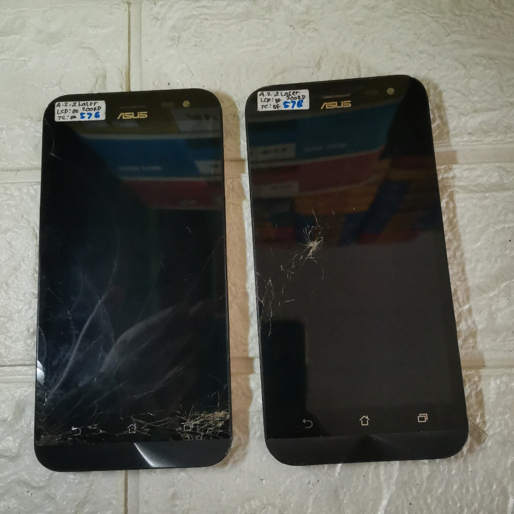 Lcd Frame Asus zenfone 2 Laser- Z00RD Original Copotan | Minus (Lihat Foto Variasi) | ABS