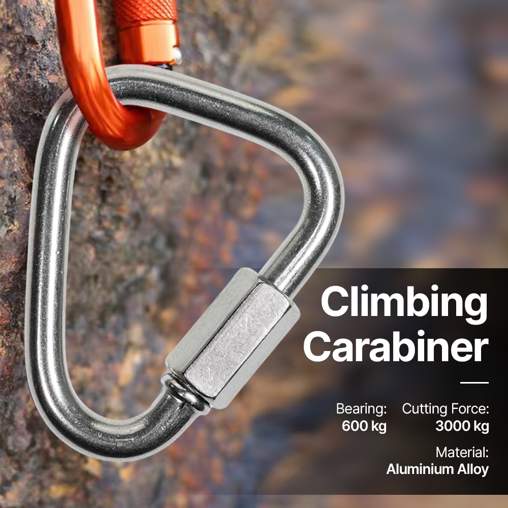 Karabiner Besi Panjat Tebing Carabiner for Climbing