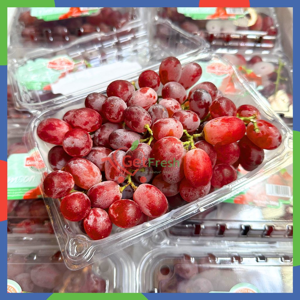 

Anggur Crimson RRC Impor Fresh Pack - 500gr