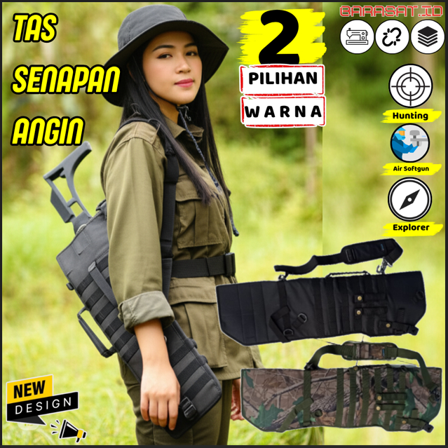Tas Multipump Gejluk PCP Uklik Tali bahu empuk Bahan tebal Jahitan rapi kuat Ringkas bisa dilipat