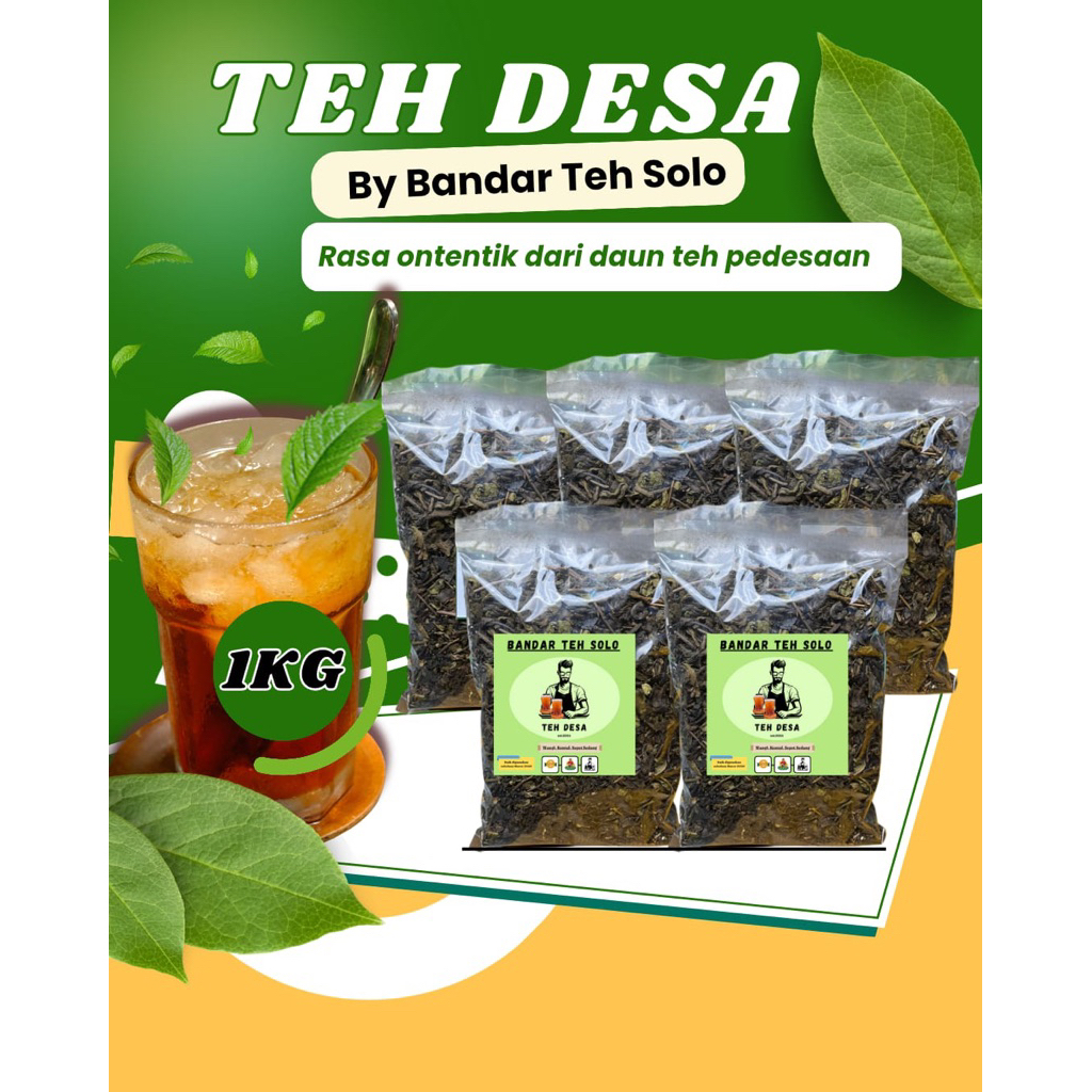 

TEH DESA (Sepet Sedang, Wangi Strong, Pekat) By Bandar Teh Solo