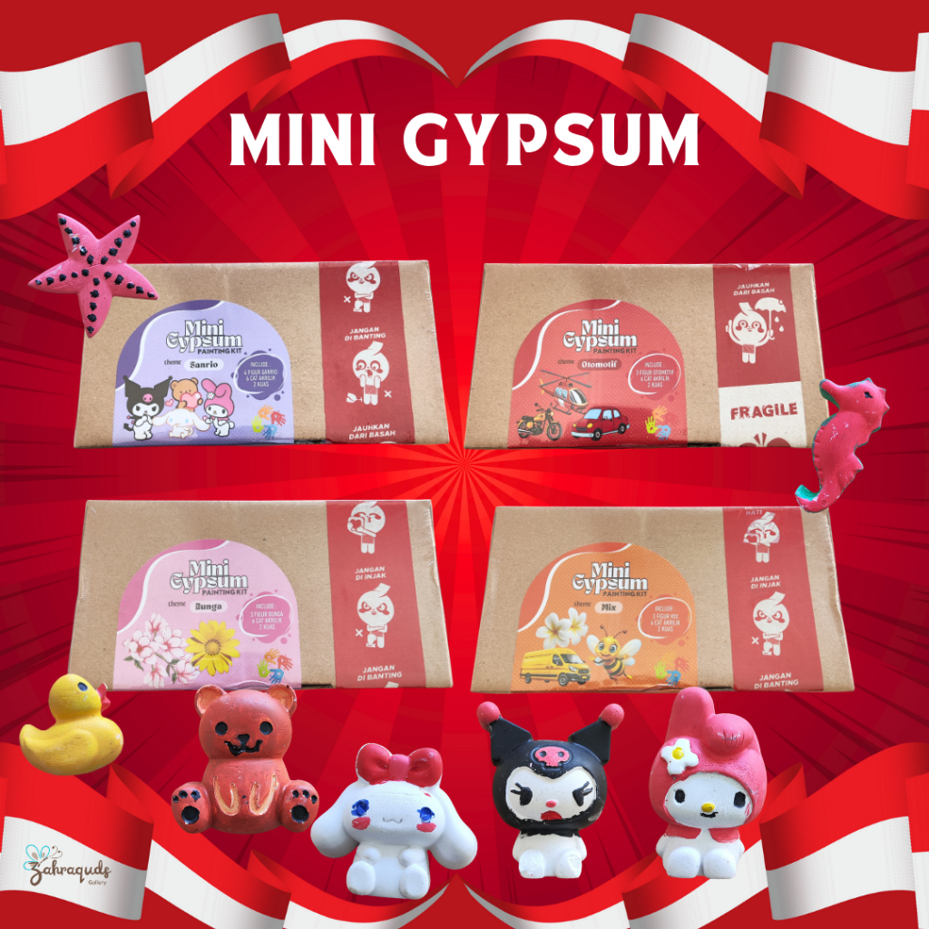 

Paket Edukasi Mini Gypsum Mewarnai, Seru untuk Semua Usia!