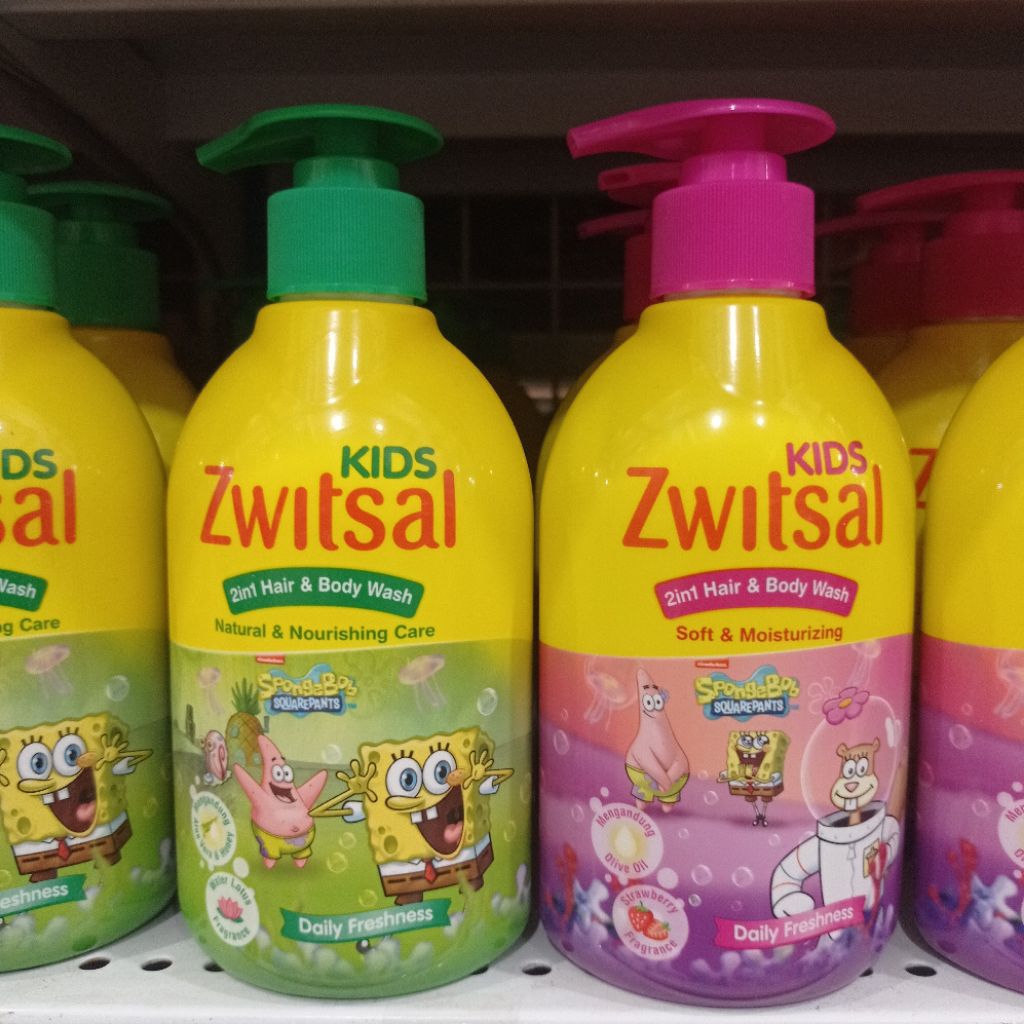 Zwitsal Kids Hair and Body Wash 280ml