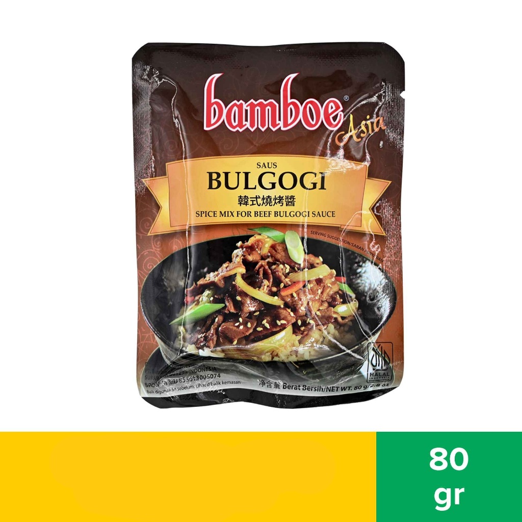 

Bamboe Bumbu Saus Bulgogi 80gr