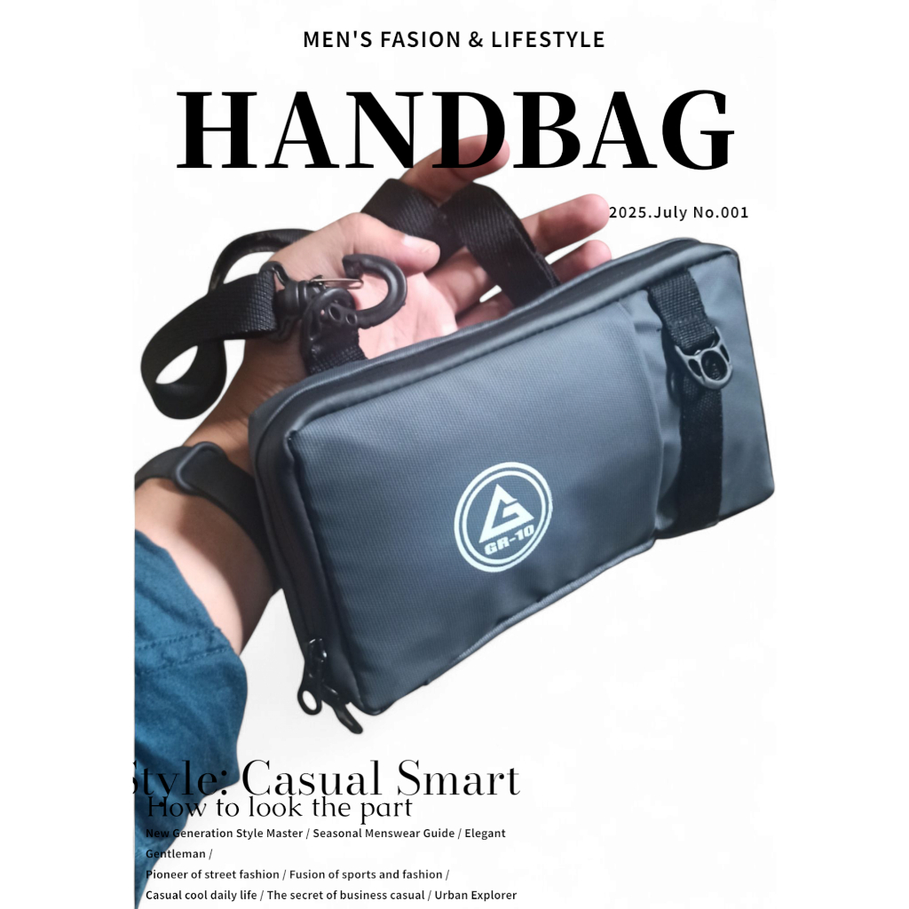 Tas Selempang HP baru Pria GRESS GR - 10 original berkualitas kekinian