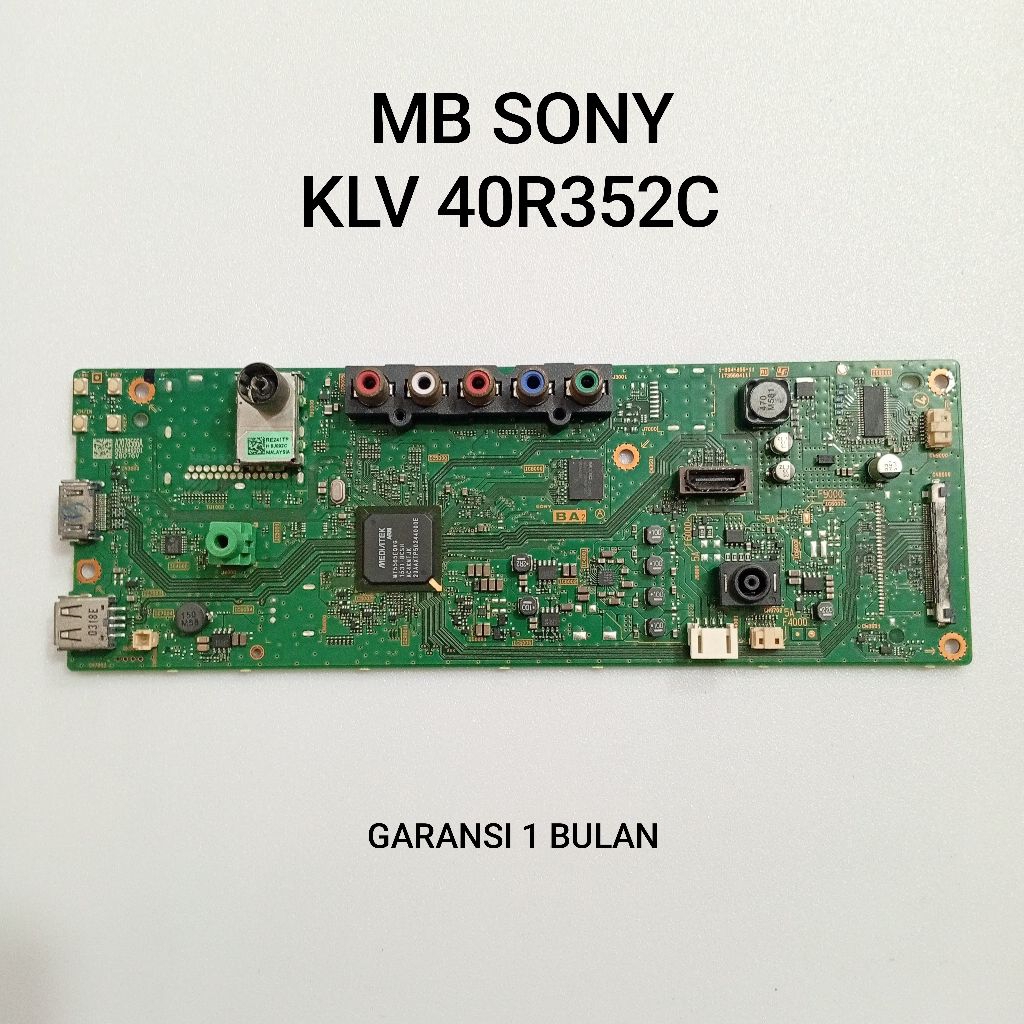 MAINBOARD TV SONY KLV-40R352C - MB - MOTHERBOARD - MOBO - MODUL - MESIN TV LED SONY