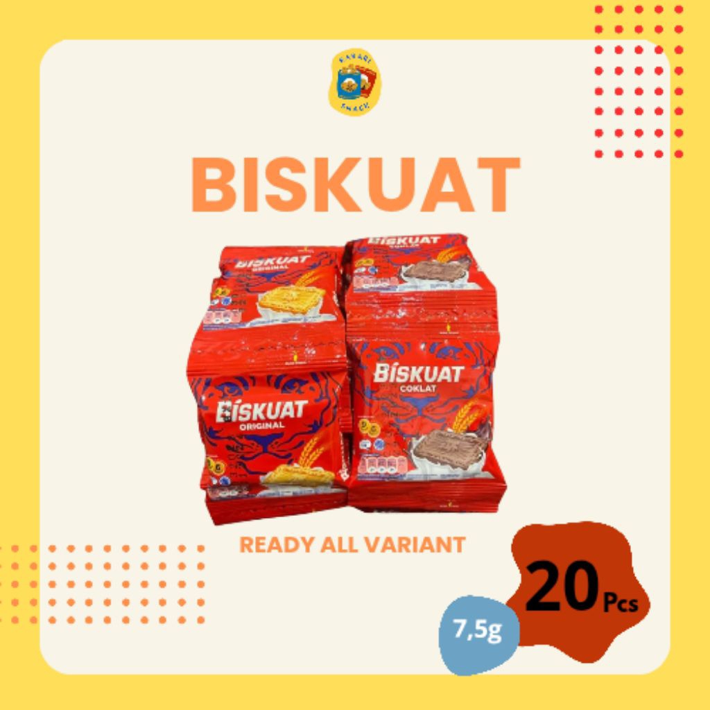 

RS Biskuat (7,5g) All variant isi 20pcs