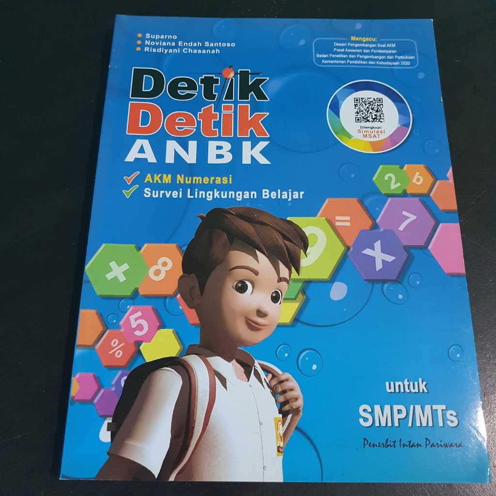 Detik Detik SMP / MTS : ANBK Numerasi dan Survey Lingkungan Belajar - Intan Pariwara