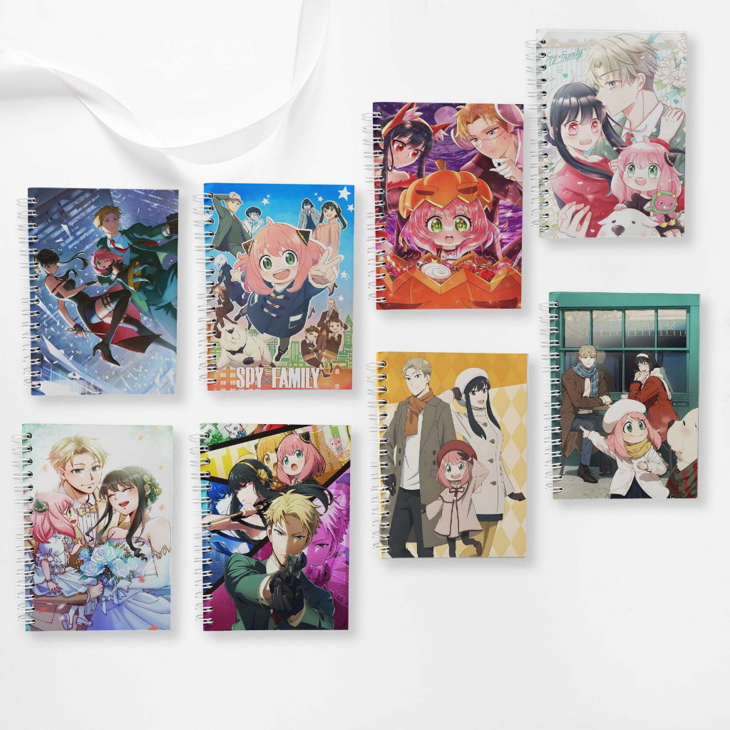

Note Book Spiral Large (10 cm X 14 cm) Edisi Spy x Family