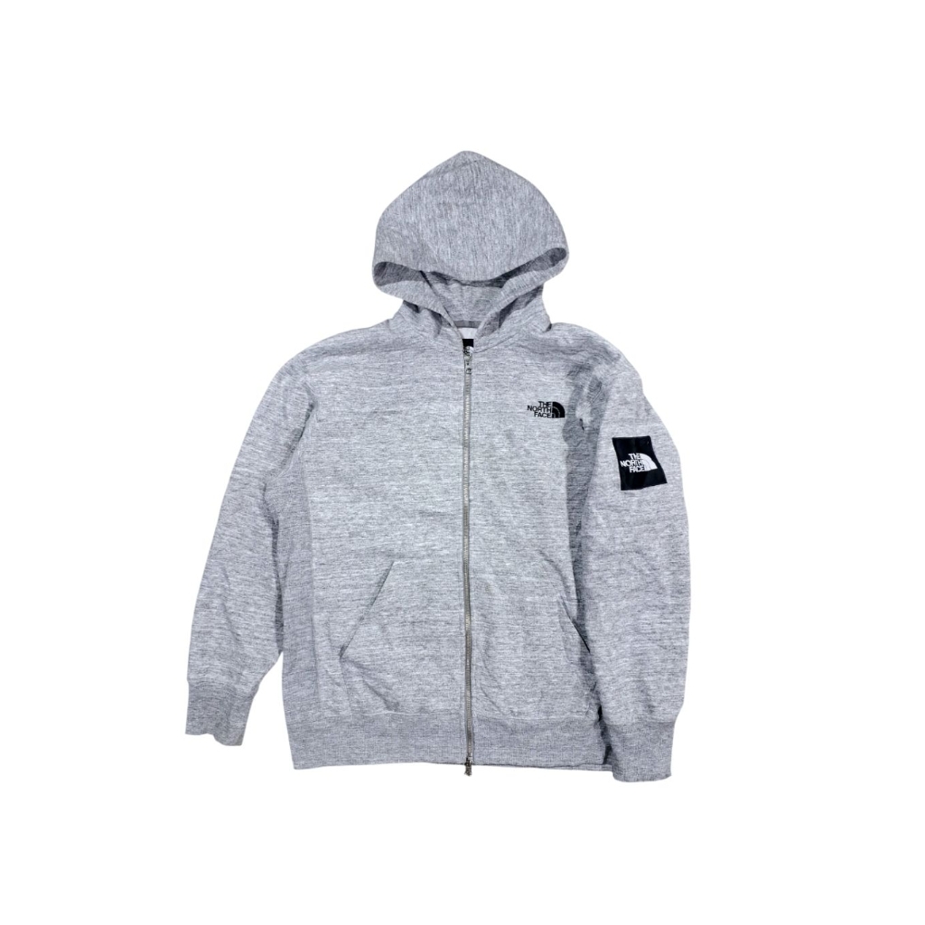 the nort face square logo full zip / hoodie