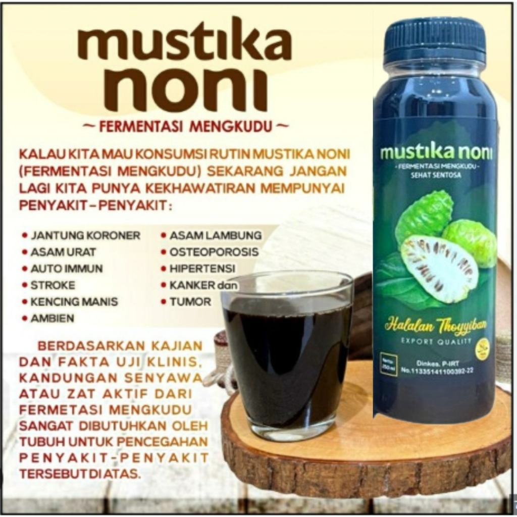 

Mustika Noni Permentasi Buah Mengkudu Asli Herbal Mengobati Diabetes Dan Kolestrol Alami Original