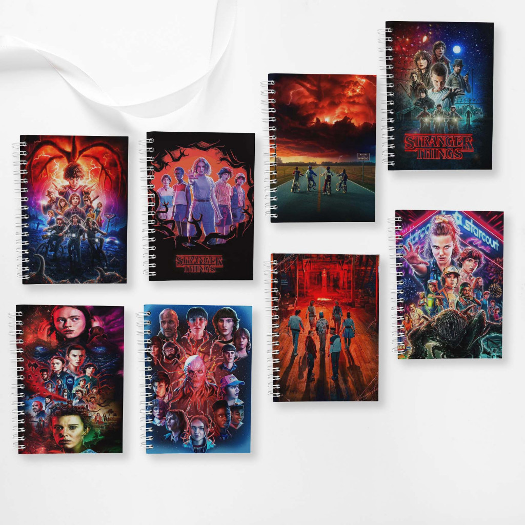 

Note Book Spiral Large (10 cm X 14 cm) Edisi Stranger Things