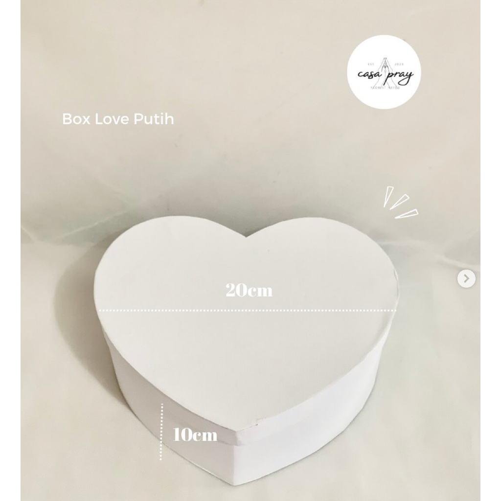 

BOX LOVE HATI DIAMETER 20 CM | BLOOM BOX / BLOOM BOX / GIFT BOX / KOTAK KADO